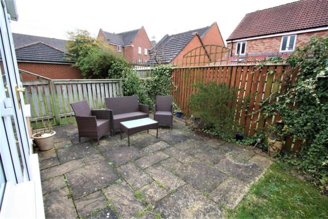 Rear Garden Patio