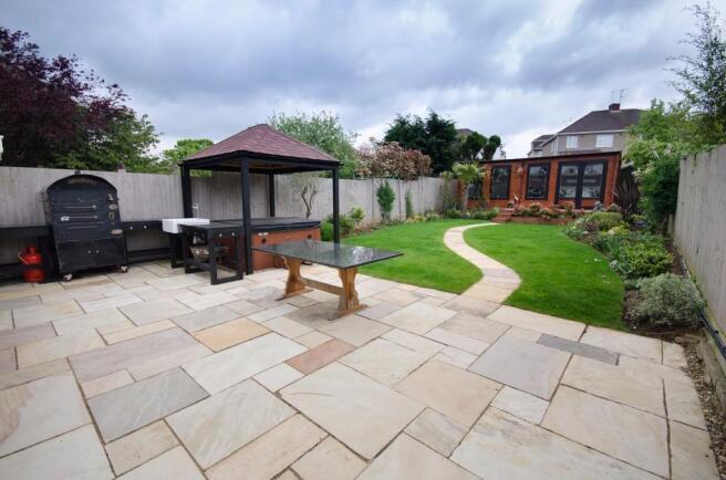 Rear garden