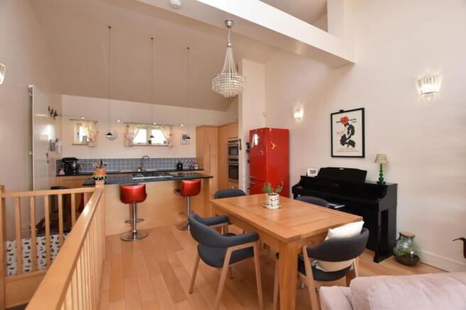 Open plan/lounge/kitchen/diner