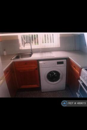 Kitchen With Washing Machine
