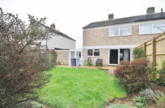 Rear of Property
