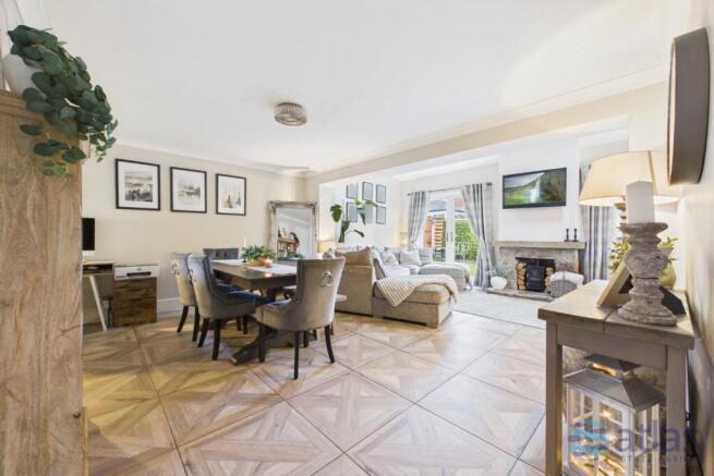 Kitchen/Dining/Living Area