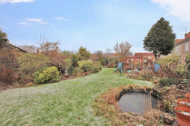 Rear garden