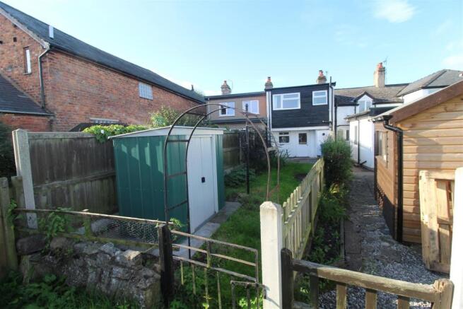 Rear garden