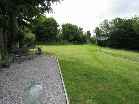 Large Rear Garden