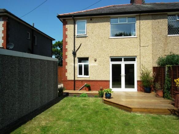Rear of House