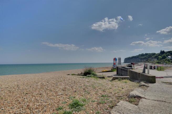 Beach Immediately To The Rear