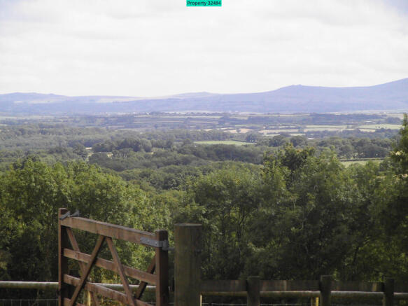 views towards Dartmoor