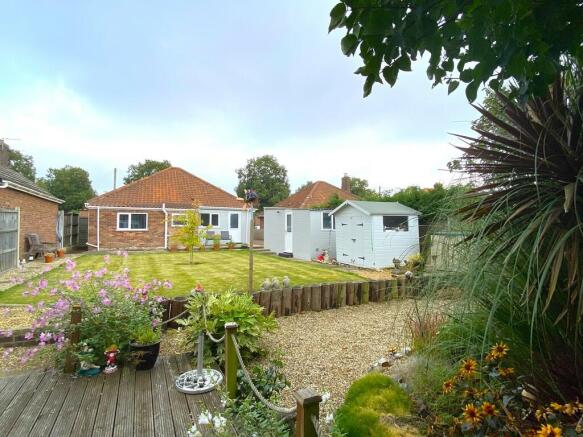 Rear garden