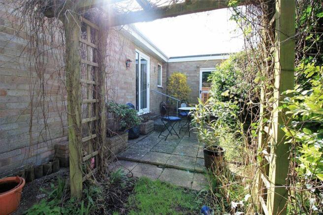 Side patio