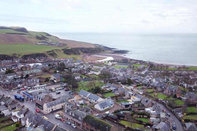 Aerial View of Inverbervie