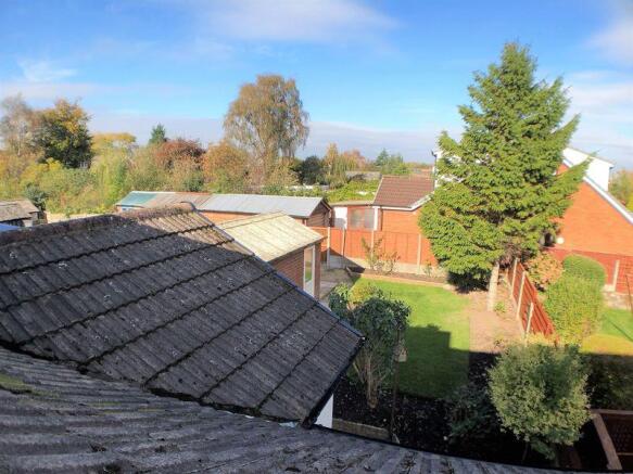 Rear garden high