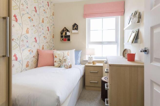 Typical Finchley third bedroom