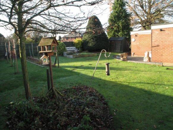 Rear garden