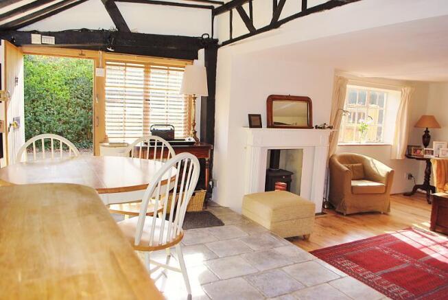Open plan entrance