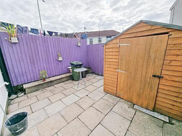 Rear garden