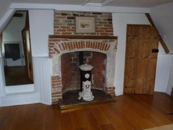 Bedroom 2 Fireplace
