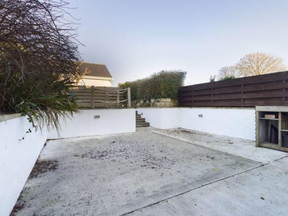 rear patio