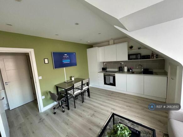 Open Plan Living Room, Kitchen