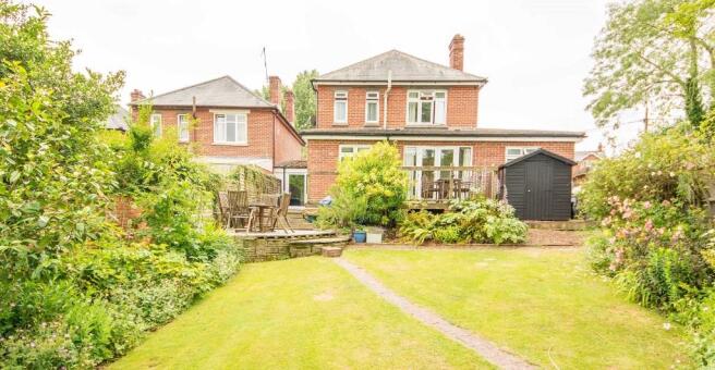 Rear of Property