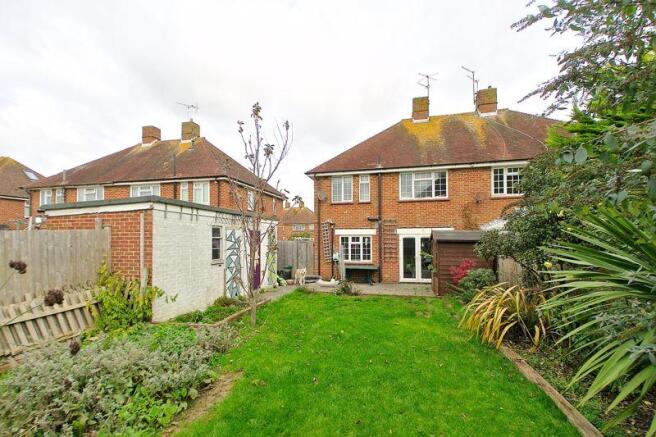 Rear of Property