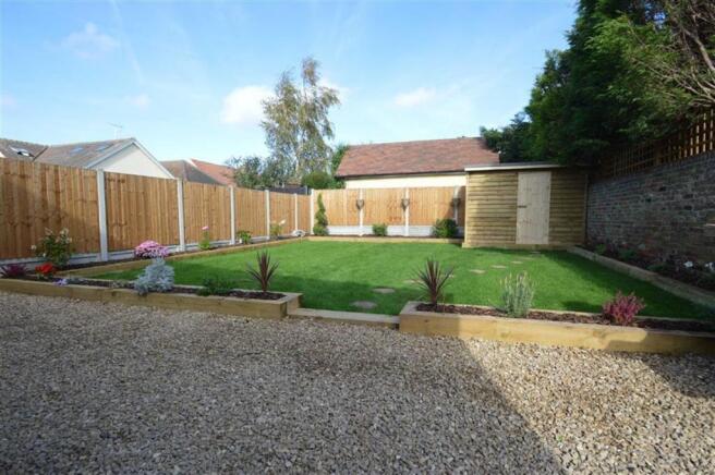 Rear garden