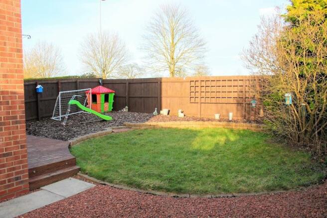 Rear garden