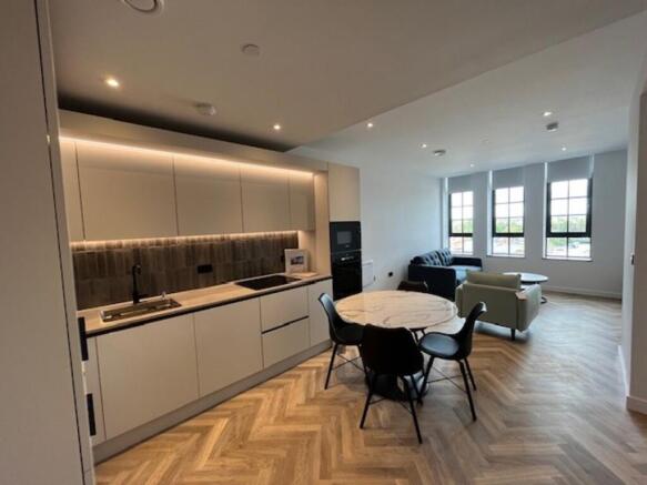 living area with ...