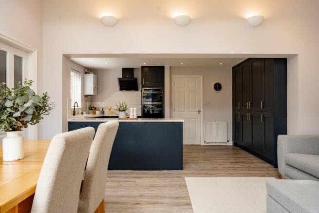 Extended kitchen