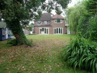 Rear of house
