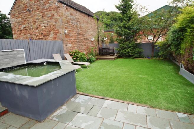Rear garden