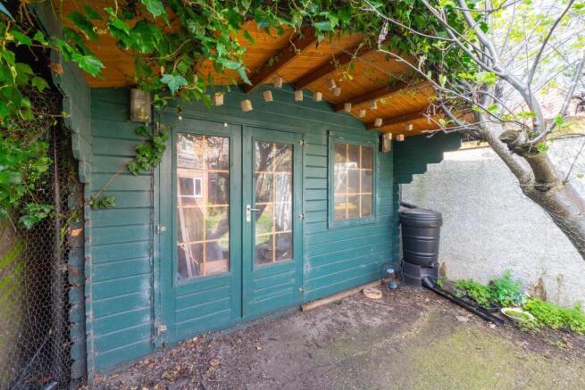 Garden shed.