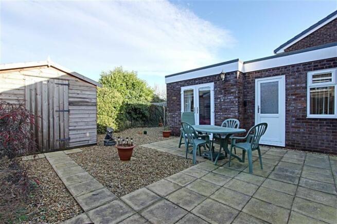 Rear garden