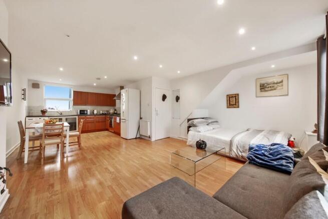 Open plan kitchen...