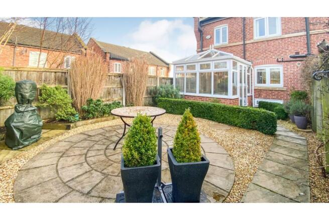 Rear garden