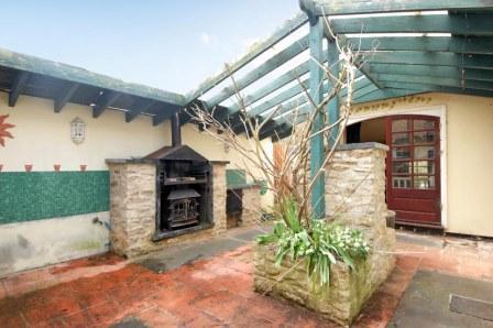 Patio BBQ Area