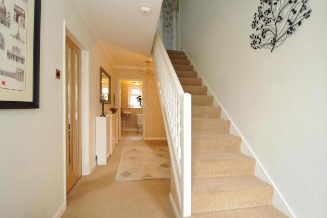 Hallway and Stairs to first floor
