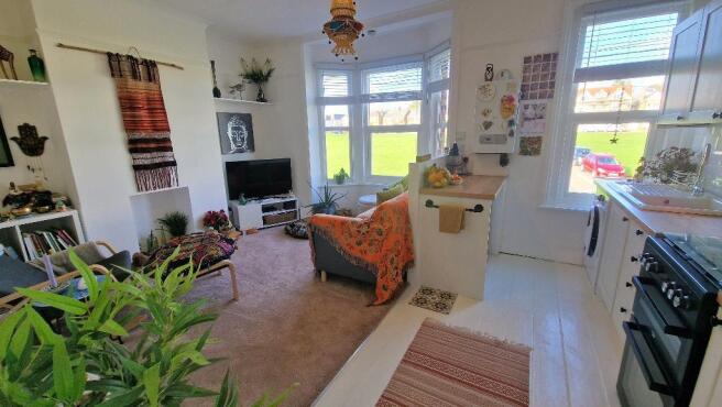 Sitting Room and Kitchen