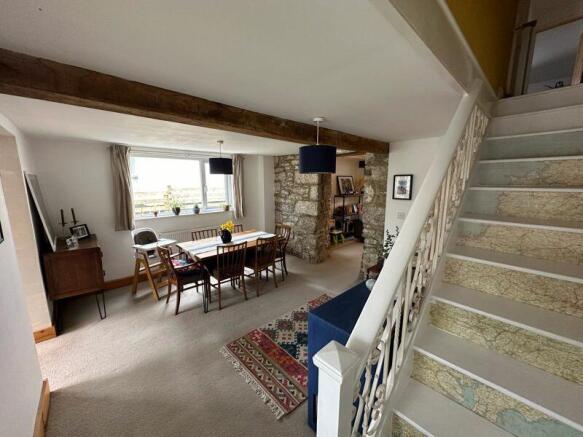Dining room and staircase