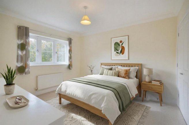 Bedroom One (Virtually Staged)