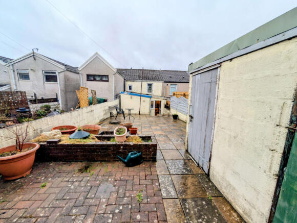 Rear garden