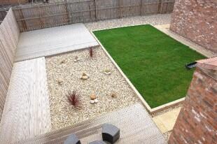 Rear garden