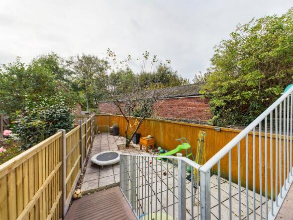 Rear garden