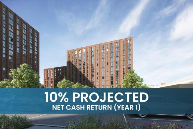 2-bed flat on 10% NET CASH RETURN (Year 1) | Regency Works, Leeds – Stunning 2 Bed Riverside Apartment, £360,000