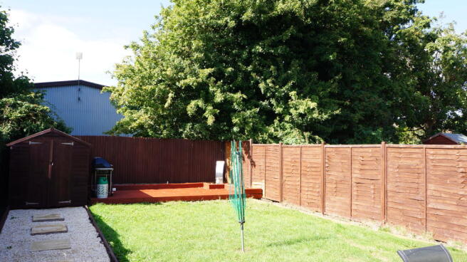 Rear garden
