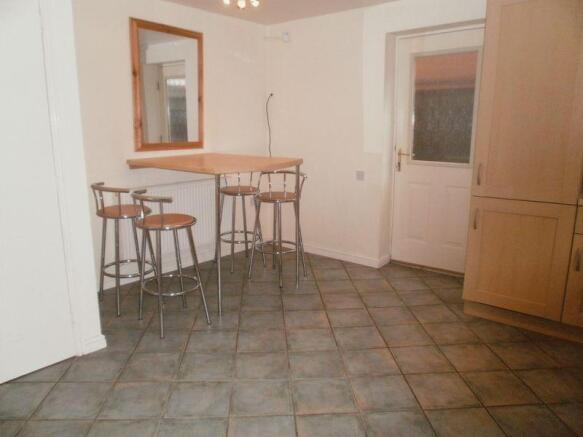 Breakfast bar area