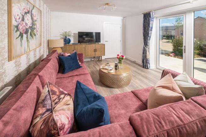 Show home living room