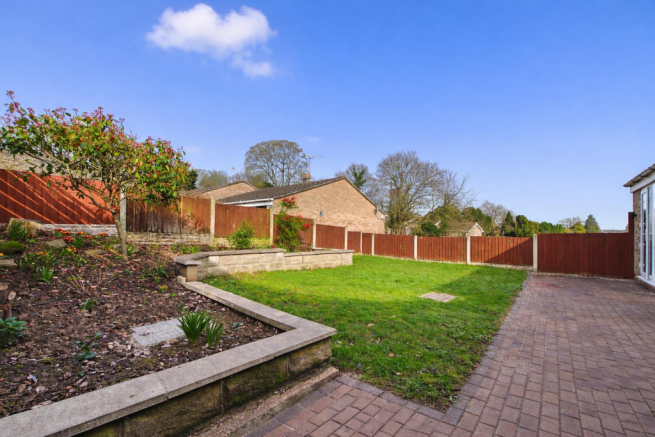 Rear Garden With Pleasant Views
