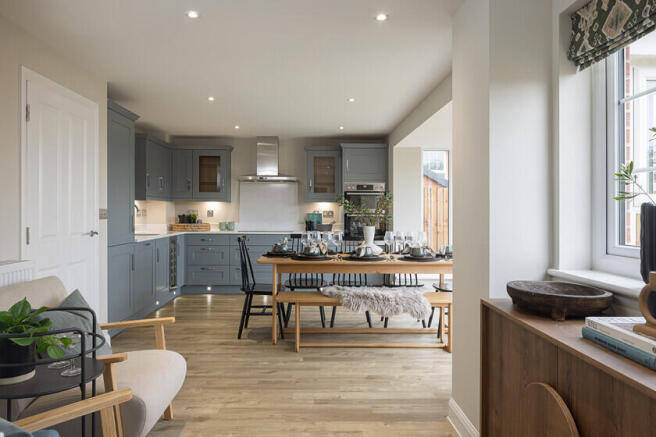 Kitchen in the Meriden 4 bedroom home