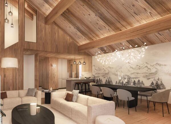 Ski in and out apart